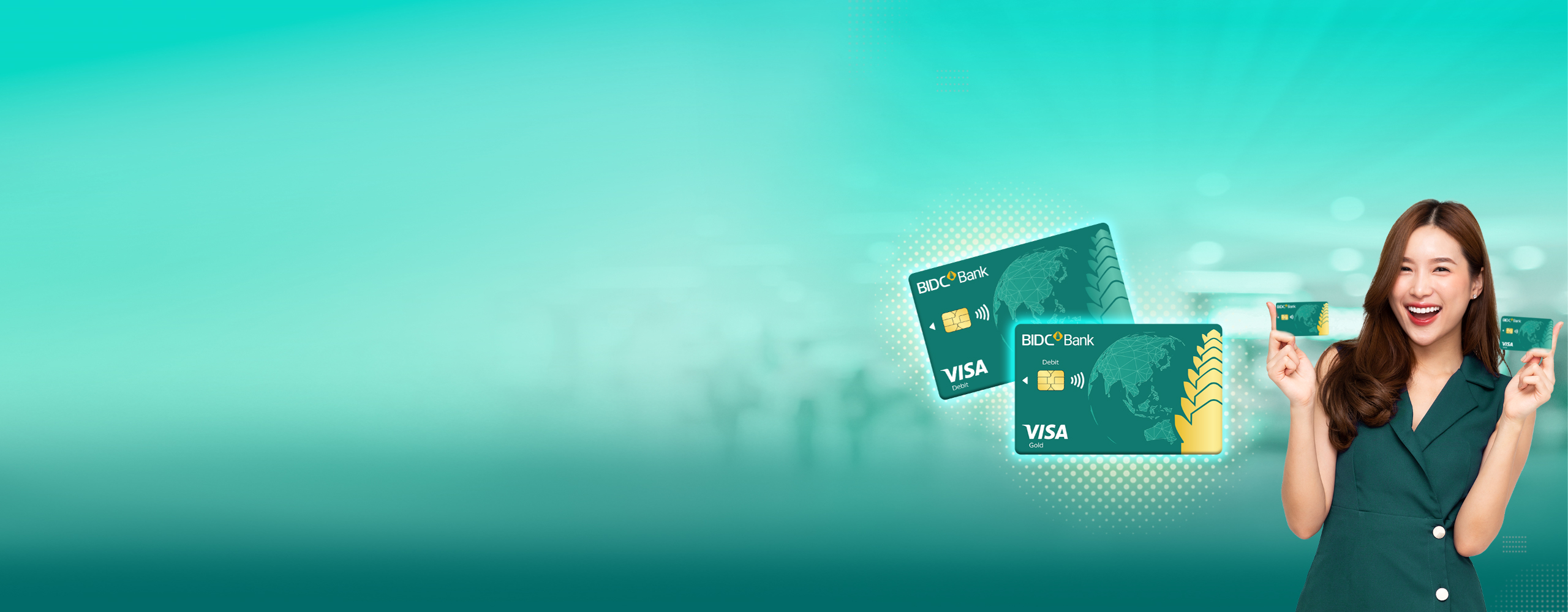 Coming soon! BIDC VISA Debit Card (Gold & Classic) image